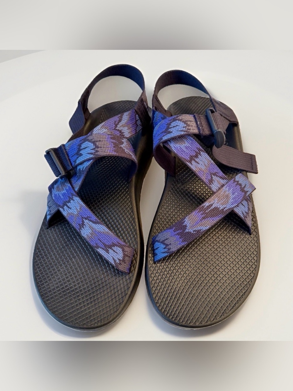 CHACO Z/2 Classic Static Navy Blue Sport Sandals Mens Shoes 13 New JCH108389